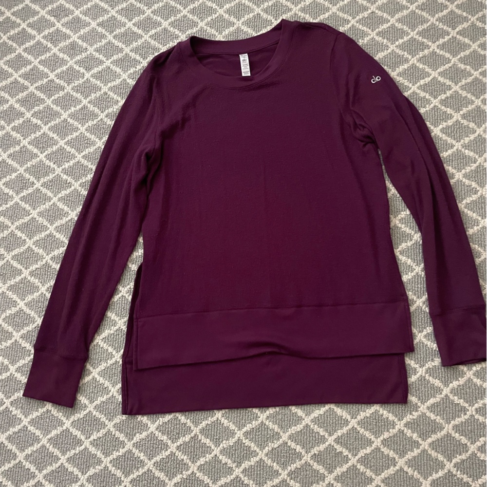 Alo Glimpse Long Sleeve: Ultra Soft